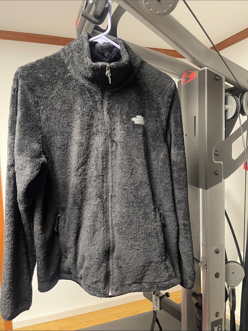 The North Face Women's Black Teddy Fleece Full-Zip Jacket